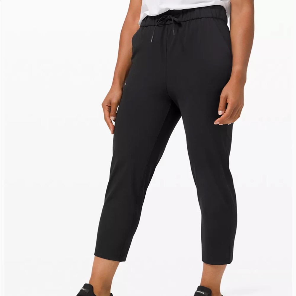 Navy lululemon everyday pants